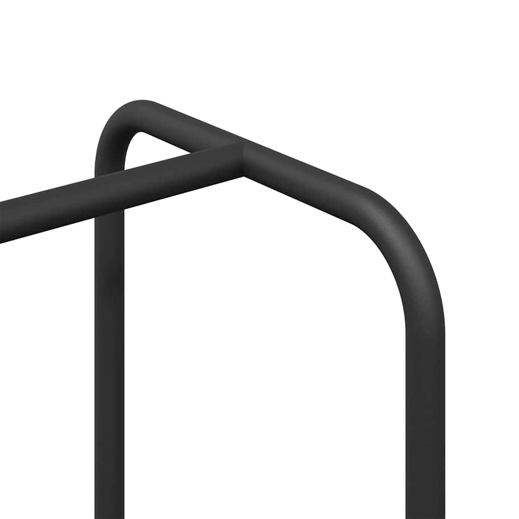 Kledingrek met planken artisanaal eikenkleurig 77 x 30 x 171 cm