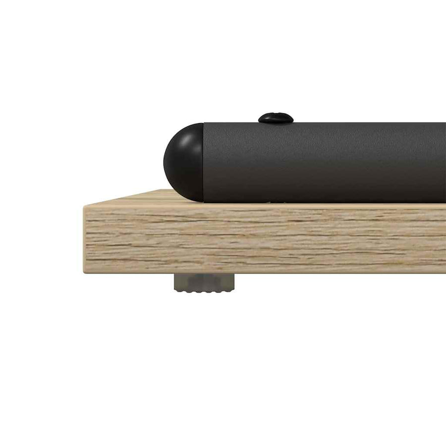 Wandtafel Sonoma eiken 101 x 35 x 80.5 cm Bewerkt hout
