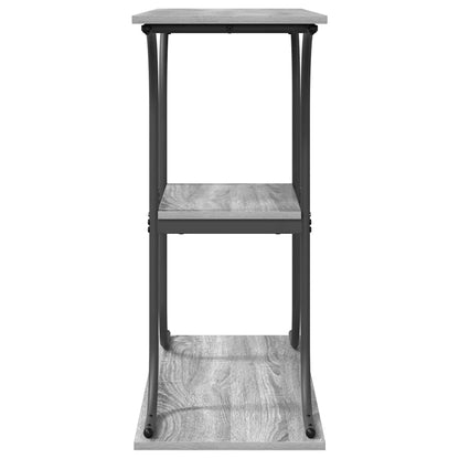 Wandtafel Grijs sonoma 101 x 35 x 80.5 cm Bewerkt hout