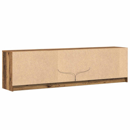 Tv Eenheden 2 Pcs Bruin 180 X 34 X 50 Cm Bewerkt Hout 180 cm