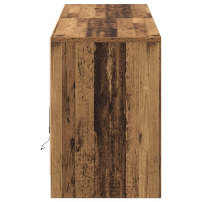 Tv Eenheden 2 Pcs Bruin 180 X 34 X 50 Cm Bewerkt Hout 180 cm