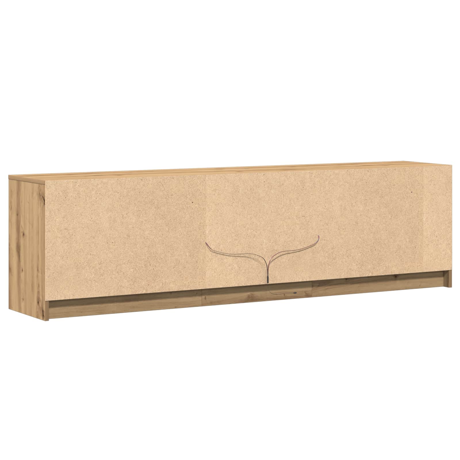 Tv Eenheden 2 Pcs Bruin 180 X 34 X 50 Cm Bewerkt Hout 180 cm
