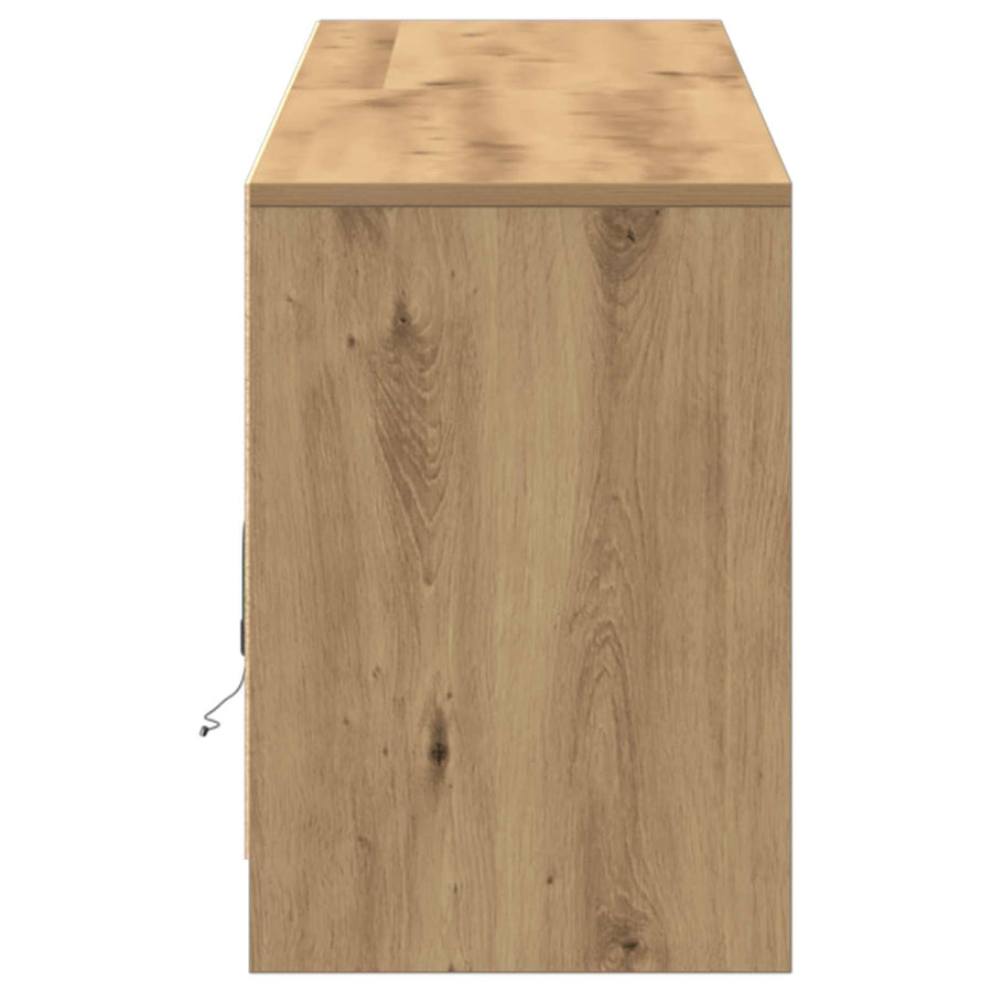 Tv Eenheden 2 Pcs Bruin 180 X 34 X 50 Cm Bewerkt Hout 180 cm