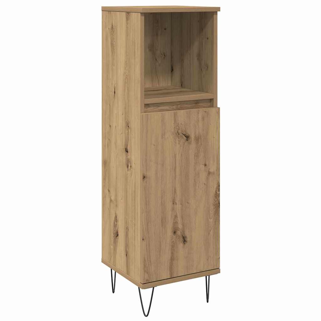 3-delige Badkamermeubelset Artisan Eiken Gefabriceerd Hout