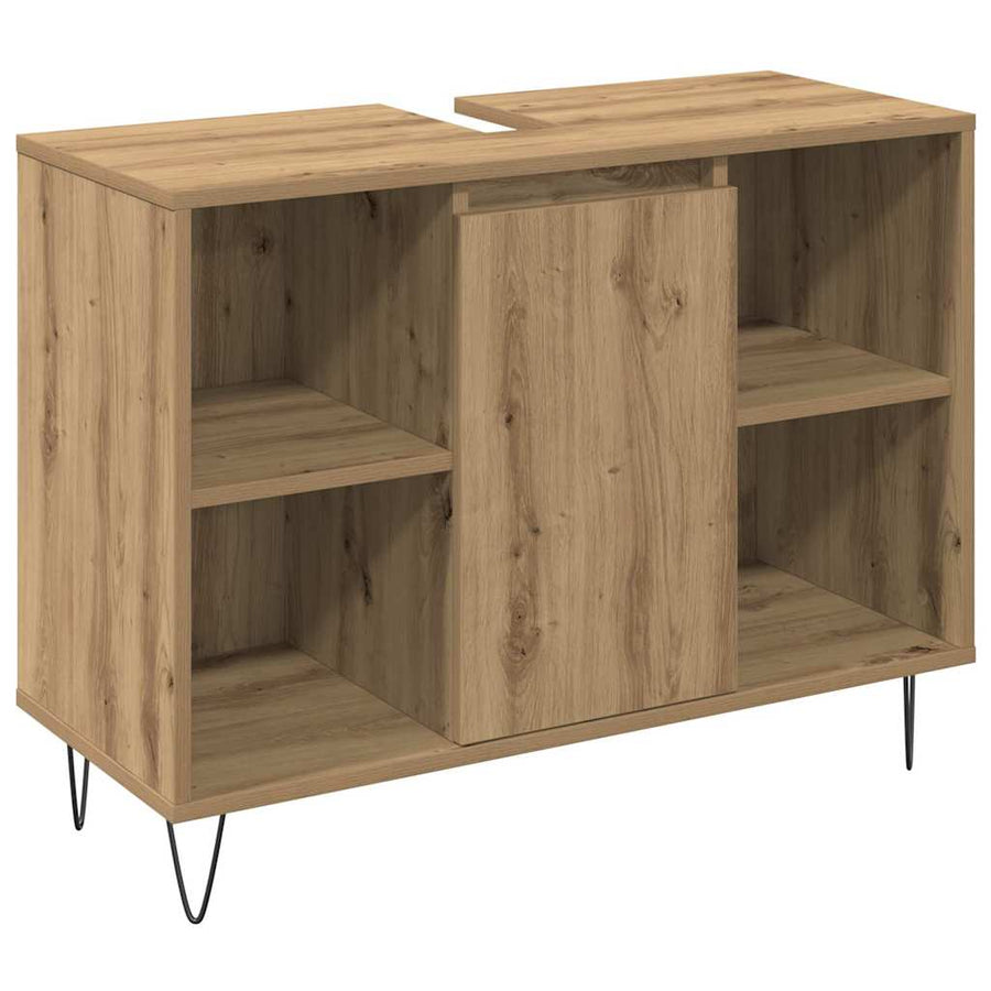 3-delige Badkamermeubelset Artisan Eiken Gefabriceerd Hout