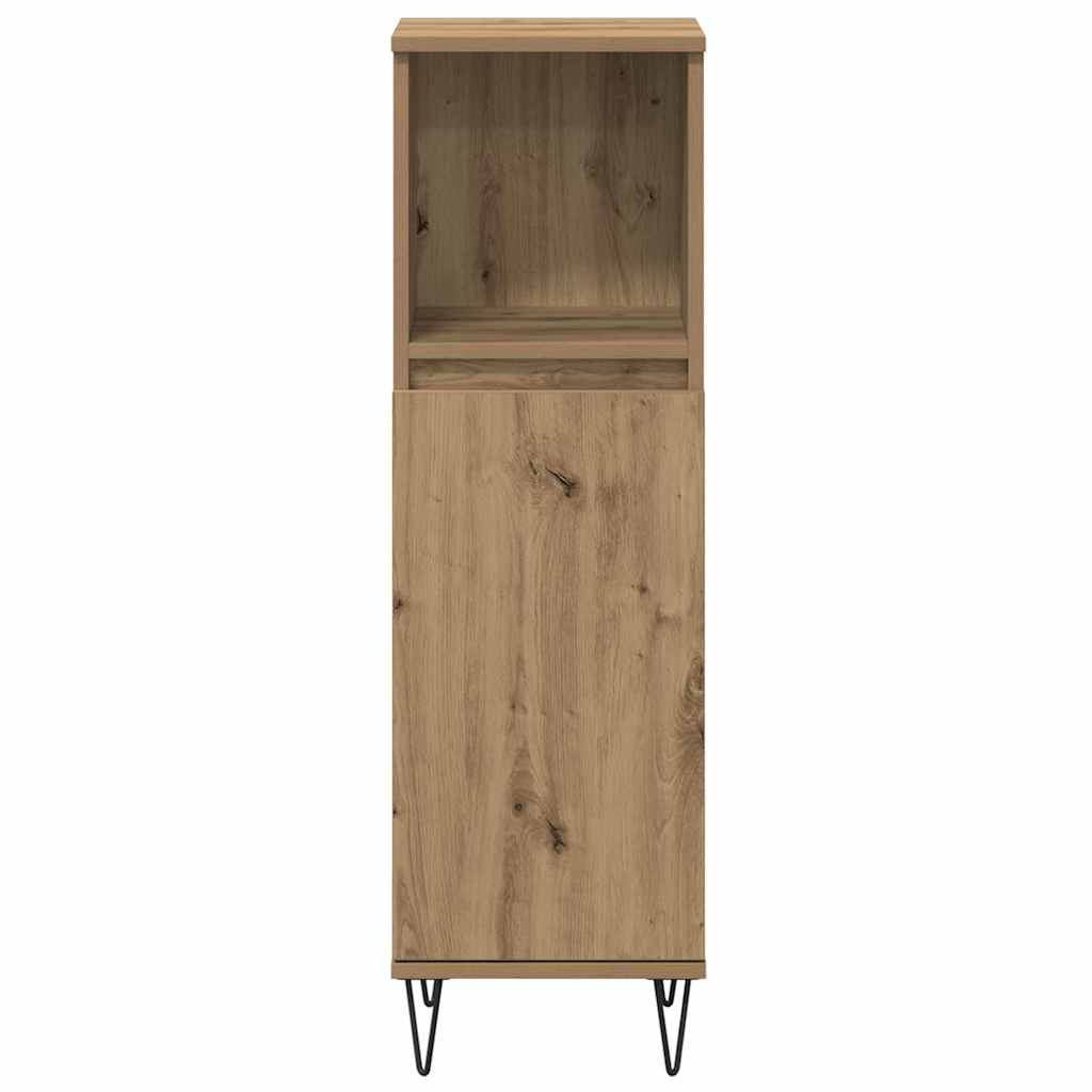 3-delige Badkamermeubelset Artisan Eiken Gefabriceerd Hout