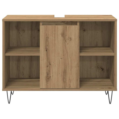 3-delige Badkamermeubelset Artisan Eiken Gefabriceerd Hout