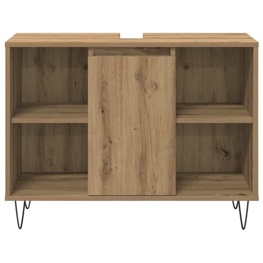 3-delige Badkamermeubelset Artisan Eiken Gefabriceerd Hout
