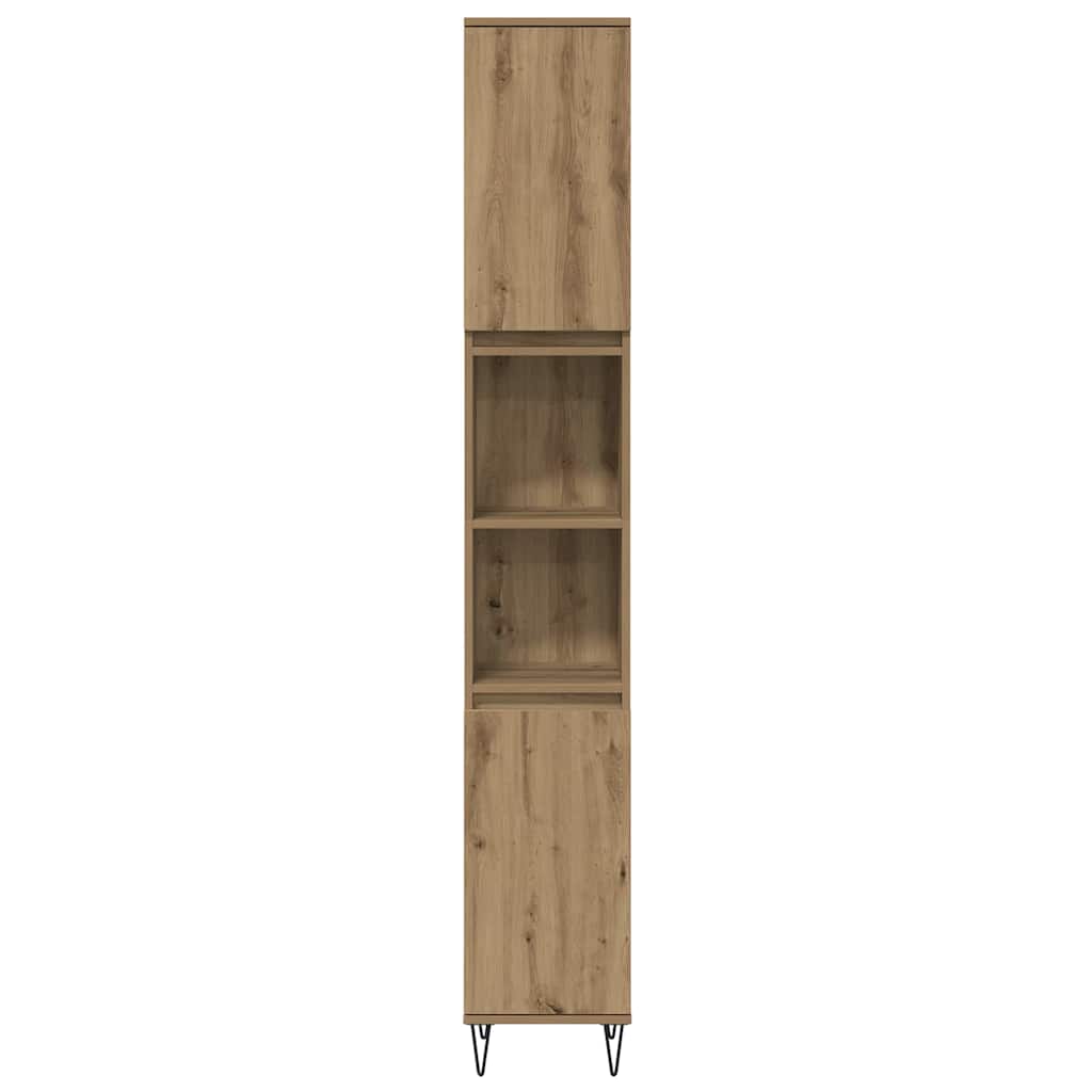 3-delige Badkamermeubelset Artisan Eiken Gefabriceerd Hout