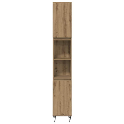 3-delige Badkamermeubelset Artisan Eiken Gefabriceerd Hout