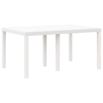 7 pcs Wit Poly rattan