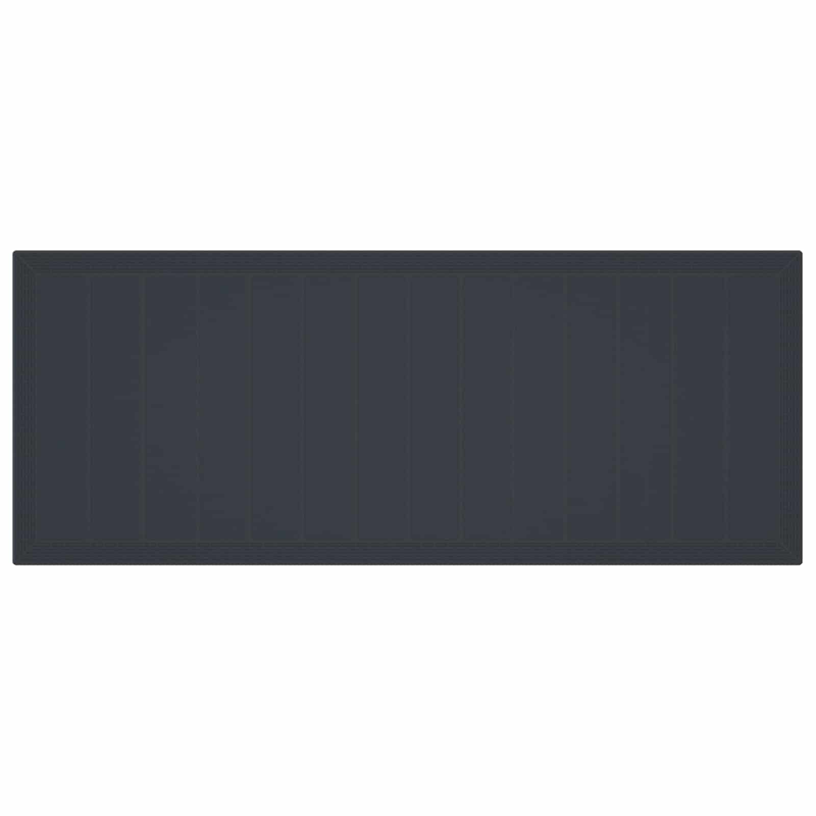 Tuin Eetset 11 pcs Antraciet Polypropyleen