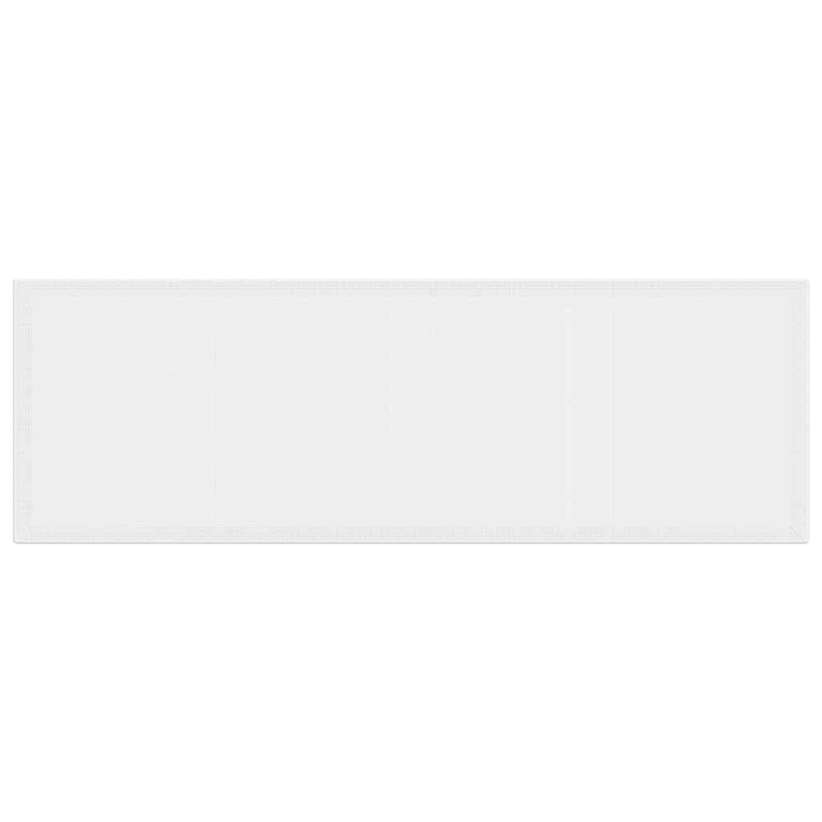 Tuin Eetset 13 pcs Wit 300 x 100 x 73 cm Poly riet