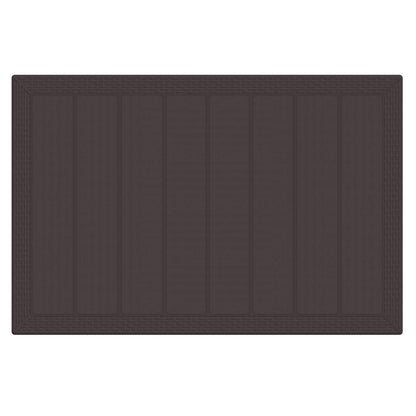 Tuin Eetset 5 pcs Bruin Polt riet