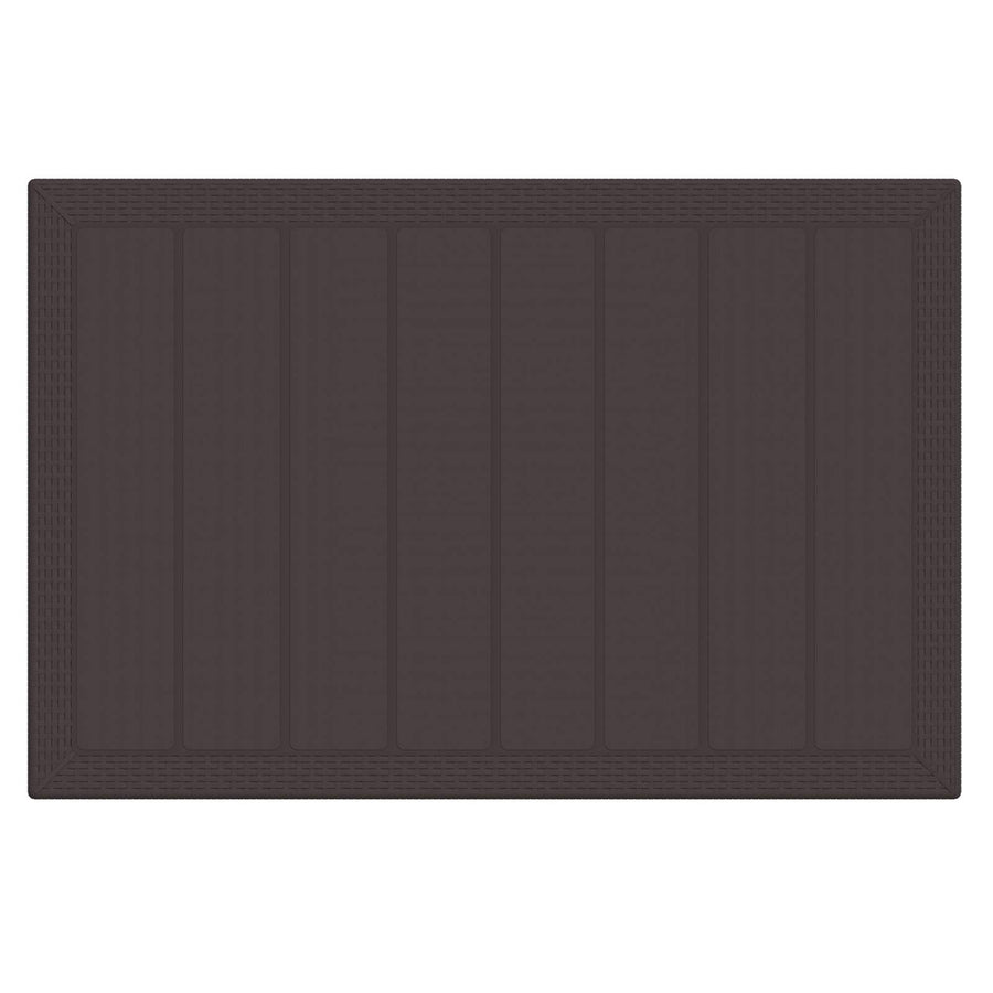 Tuin Eetset 5 pcs Bruin Polt riet