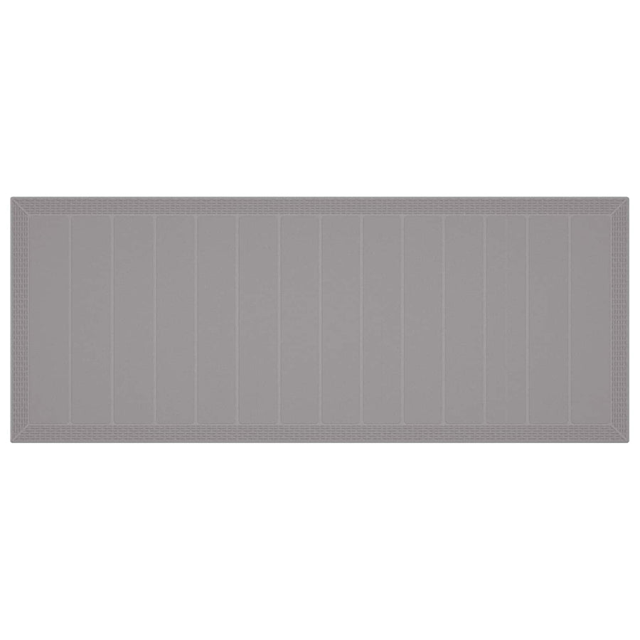 Tuin Eetset 9 st Wit Polypropyleen