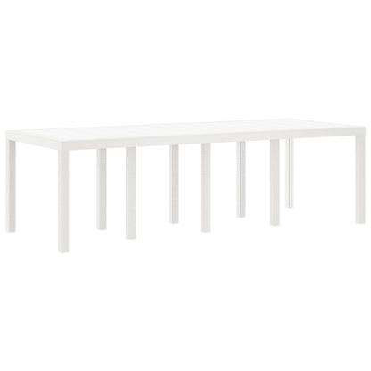 Tuin Eetset 9 pcs Lichtgrijs Polypropyleen