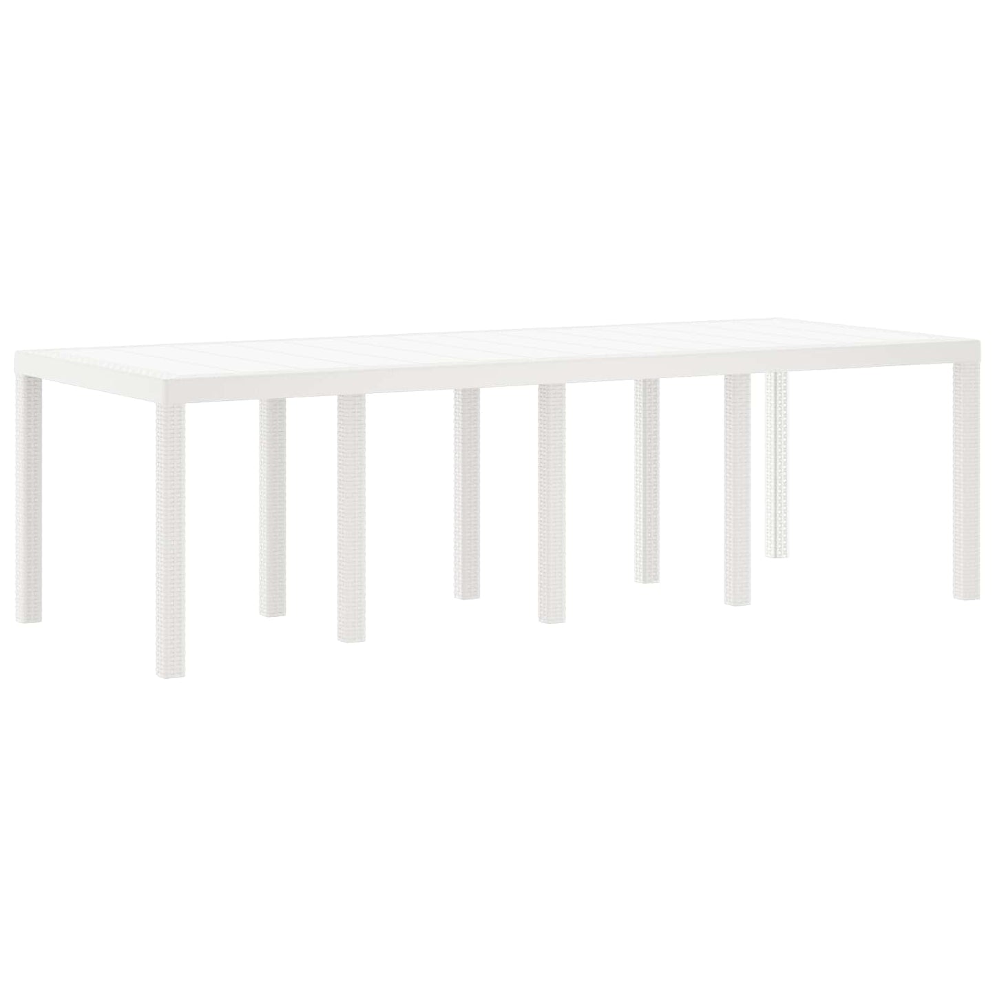 Tuin Eetset 9 pcs Lichtgrijs Polypropyleen