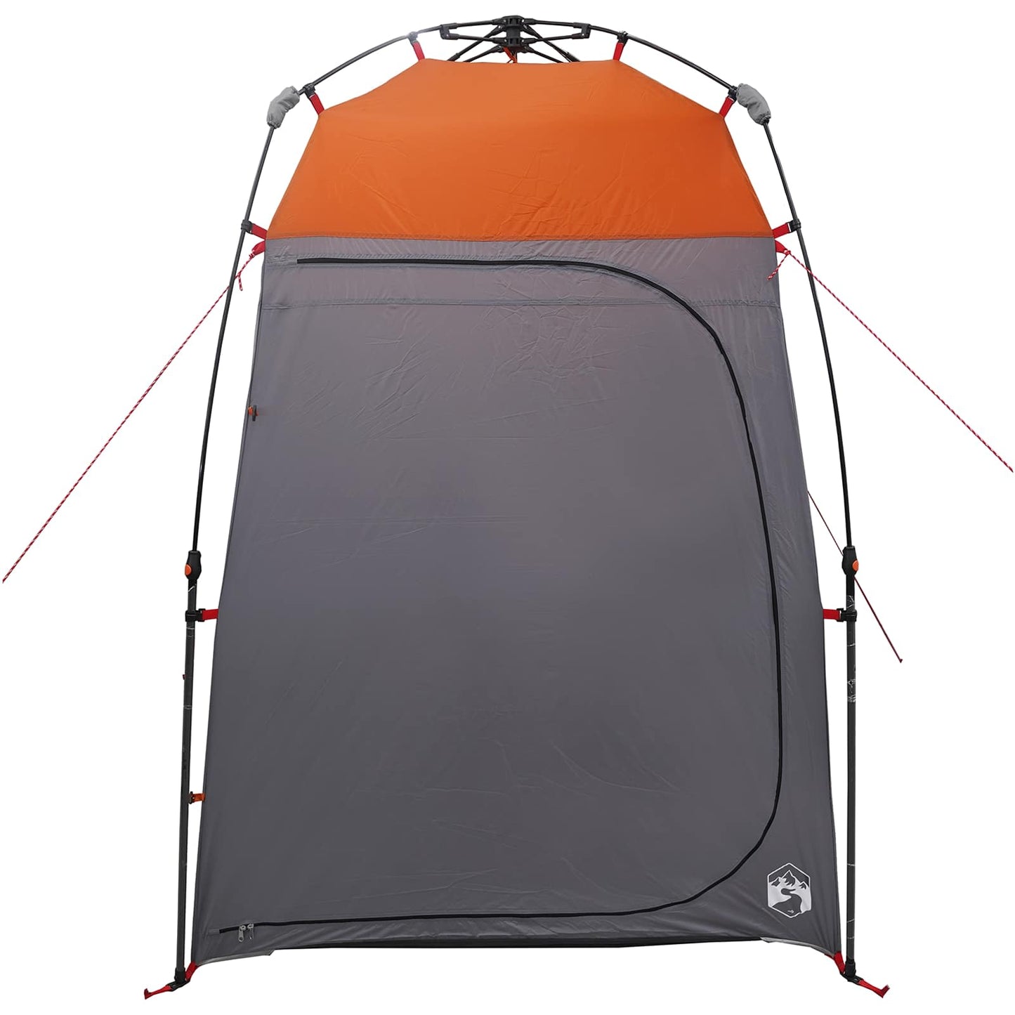 Doucheruimte Grijs en Oranje 160 x 160 x 227 cm Staal