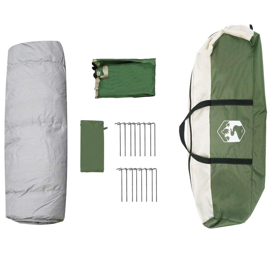 Directe Tent met opslag Groen 280 x 280 x 160 cm Staal