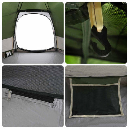 Directe Tent met opslag Groen 280 x 280 x 160 cm Staal