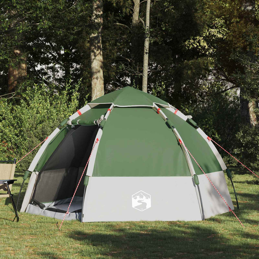 Directe Tent met opslag Groen 280 x 280 x 160 cm Staal