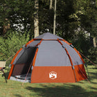 Instant tent with rainfly for 4 people with quick release