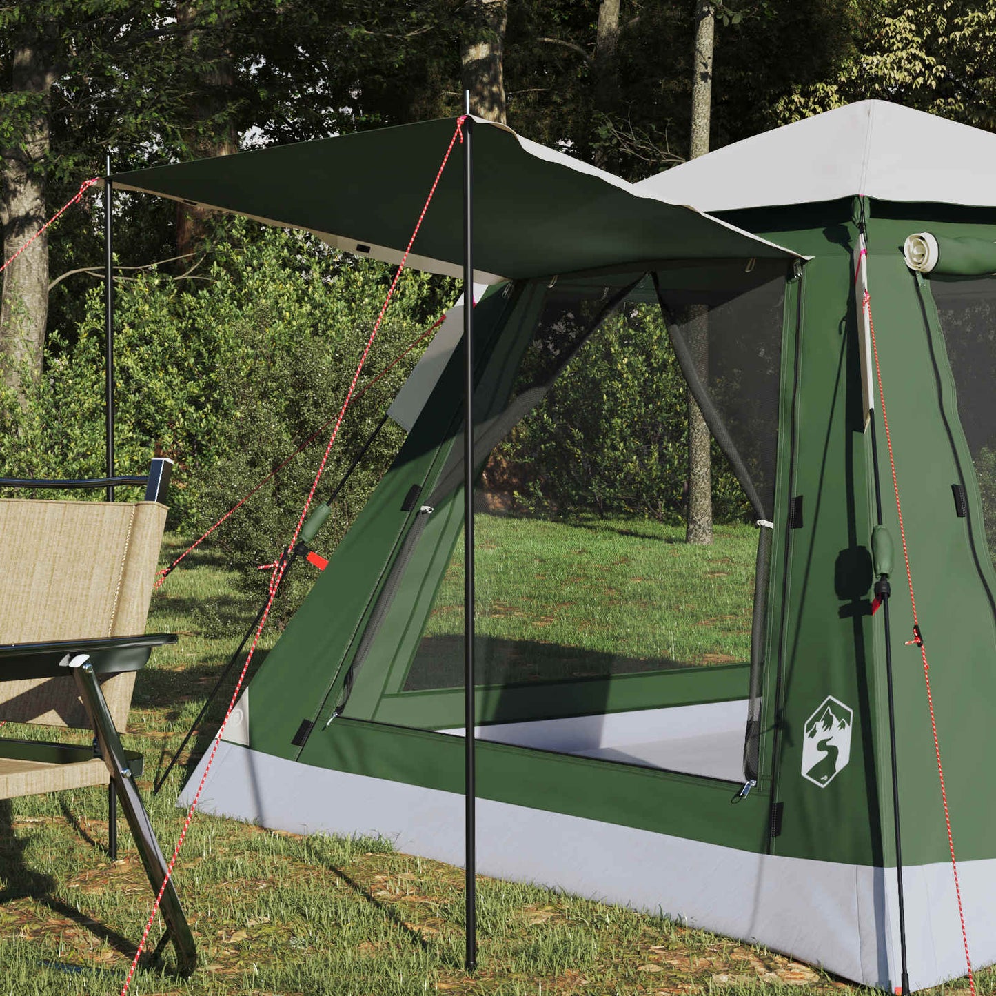 Instant Tent met Regenfly voor 3 Personen met Snelle Bevrijding