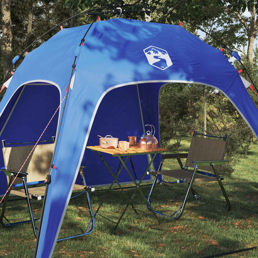 Directe Tent met opslag Azure Blauw 260 x 260 x 185 cm Staal