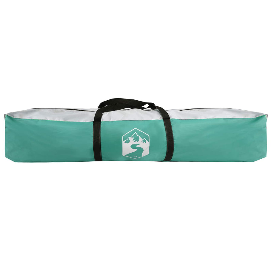 Directe Tent met opslag Zeegroen 260 x 260 x 185 cm Staal