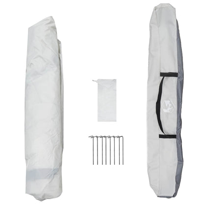 Directe Tent met opslag Grijs 260 x 260 x 185 cm Staal