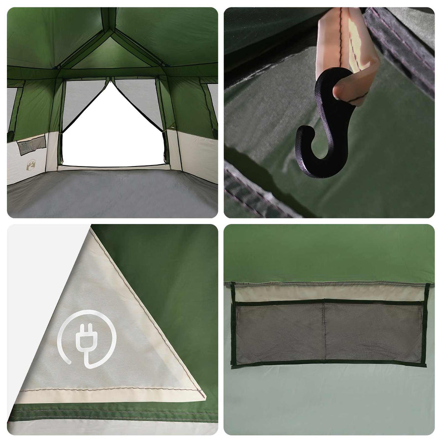 Directe Tent met opslag ALTA Groen 458 x 400 x 230 cm Staal