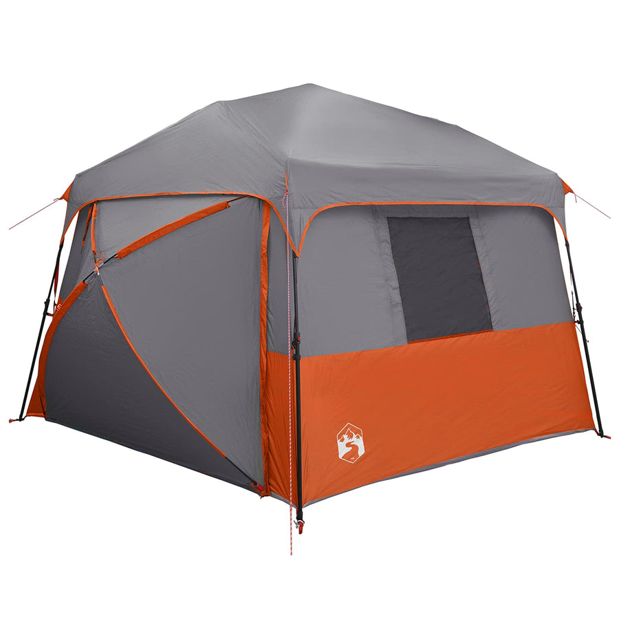 Directe Tent ALTA Grijs en Oranje 458 x 400 x 230 cm Staal