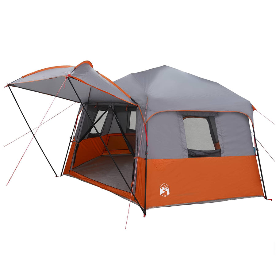 Directe Tent ALTA Grijs en Oranje 458 x 400 x 230 cm Staal