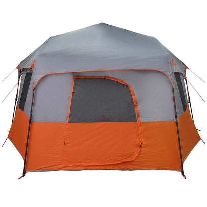 Directe Tent ALTA Grijs en Oranje 458 x 400 x 230 cm Staal