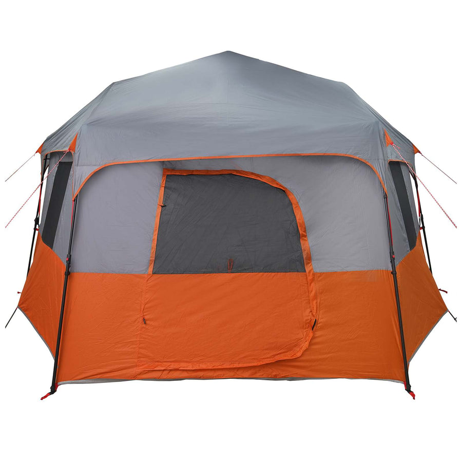 Directe Tent ALTA Grijs en Oranje 458 x 400 x 230 cm Staal