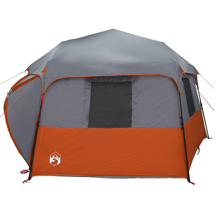 Directe Tent ALTA Grijs en Oranje 458 x 400 x 230 cm Staal