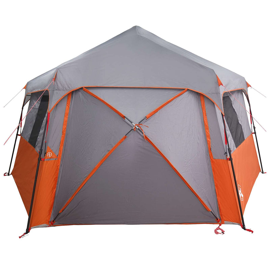 Directe Tent ALTA Grijs en Oranje 458 x 400 x 230 cm Staal