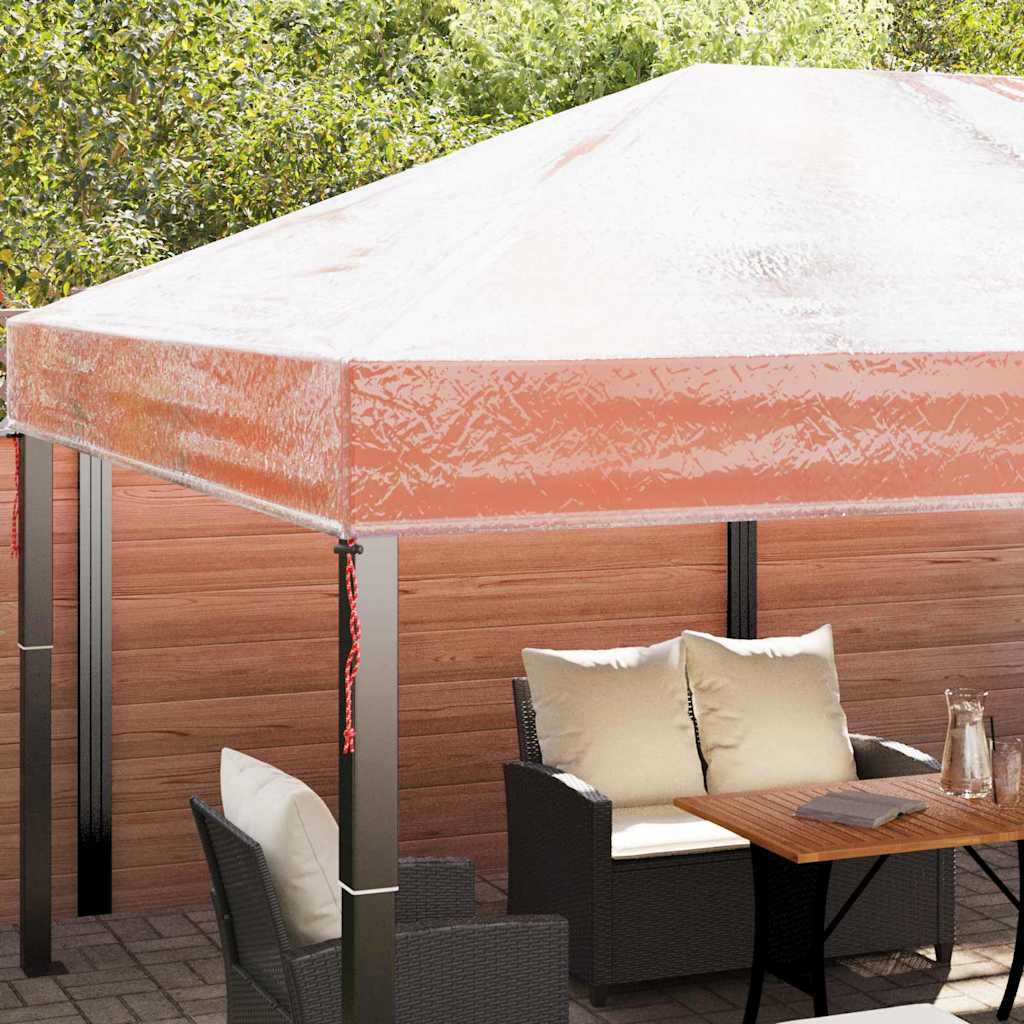 Gazebo Dekking Vervanging Doorzichtig 400 x 300 x 32 cm PVC
