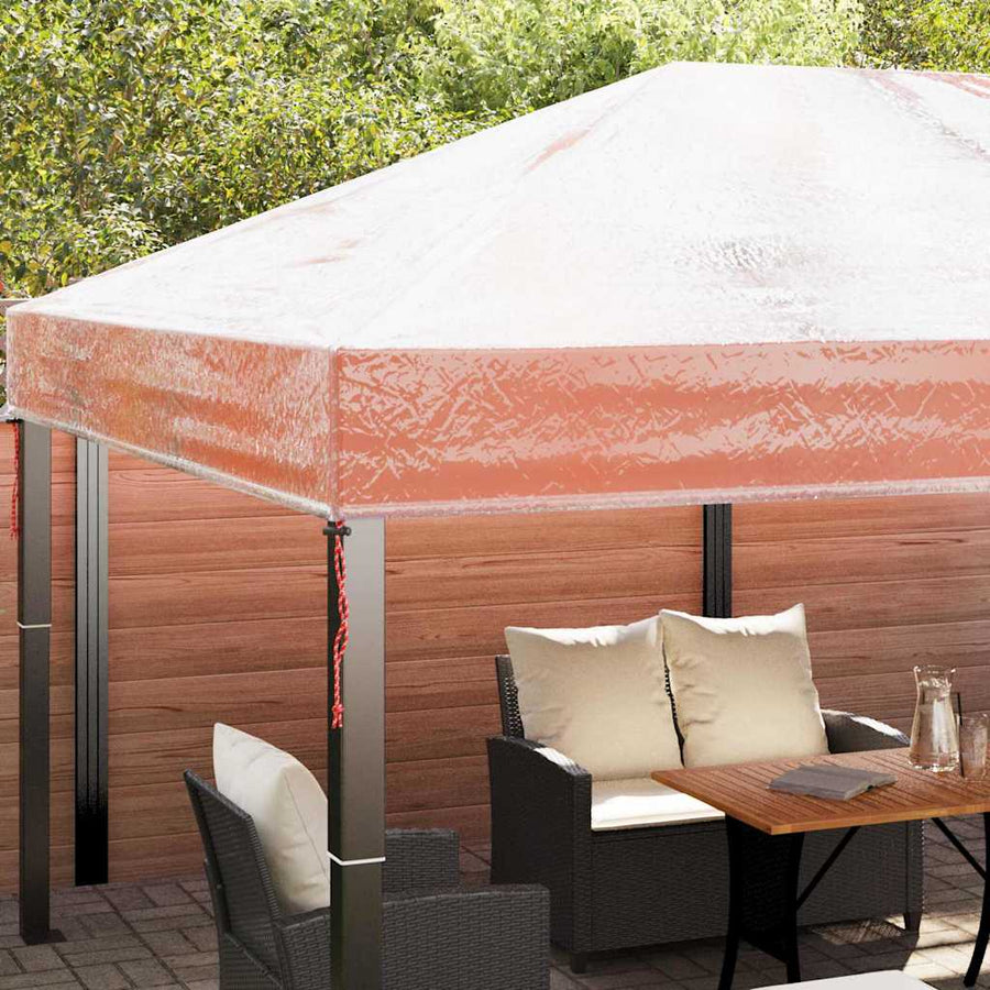 Gazebo Dekking Vervanging Doorzichtig 400 x 300 x 32 cm PVC