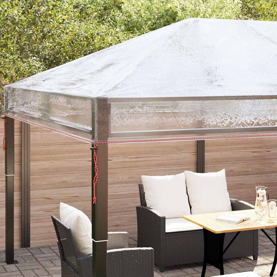 Gazebo Dekking Vervanging Doorzichtig 400 x 300 x 32 cm PVC