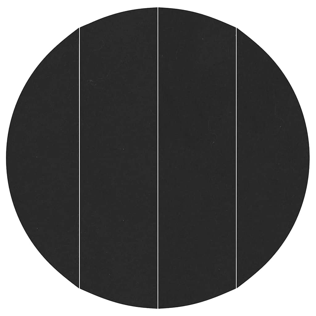 Zwembad grondzeil zwart Ø 428 cm, niet-geweven stof, rond
