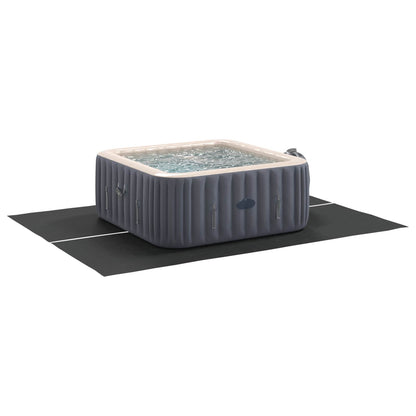 Zwembad Grondzeil Zwart 300 x 220 x 0,1 cm Niet-geweven Stof