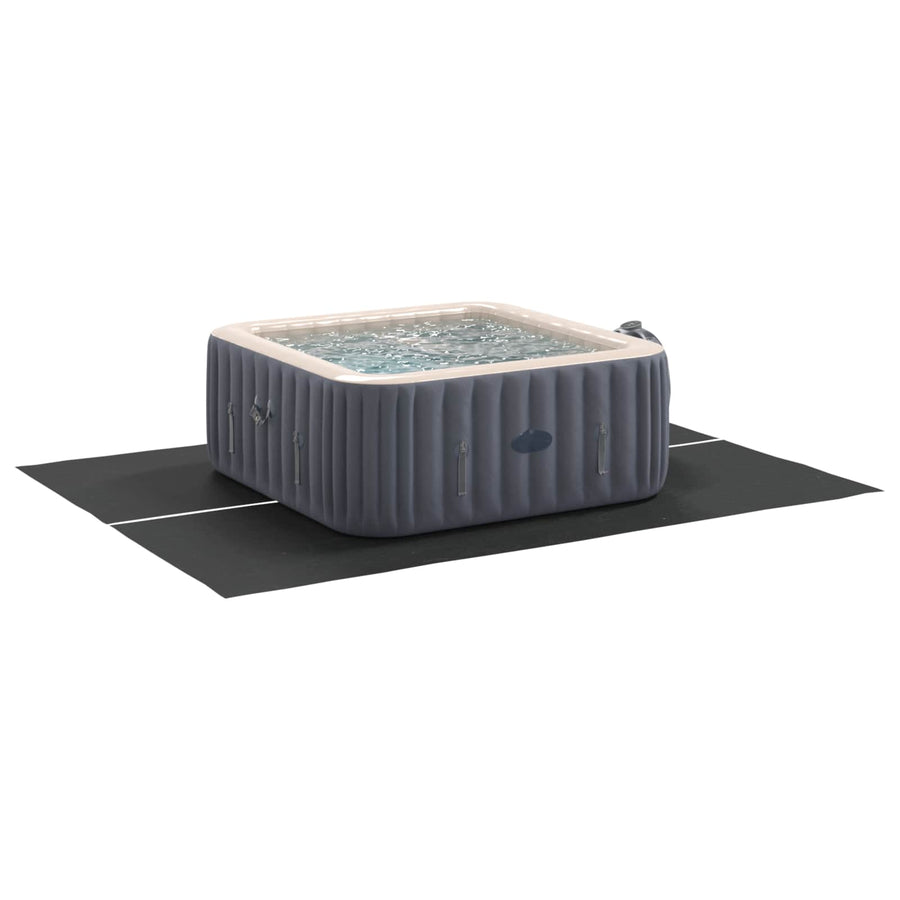 Zwembad Grondzeil Zwart 300 x 220 x 0,1 cm Niet-geweven Stof