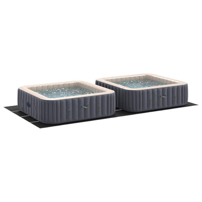 Zwembad Grondzeil Zwart 820 x 420 x 0,1 cm Niet-geweven Stof