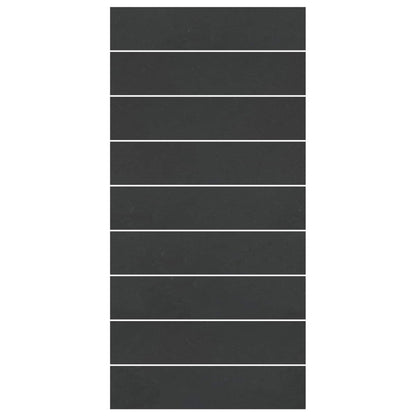 Zwembad Grondzeil Zwart 999 x 500 x 0,1 cm Niet-geweven Stof