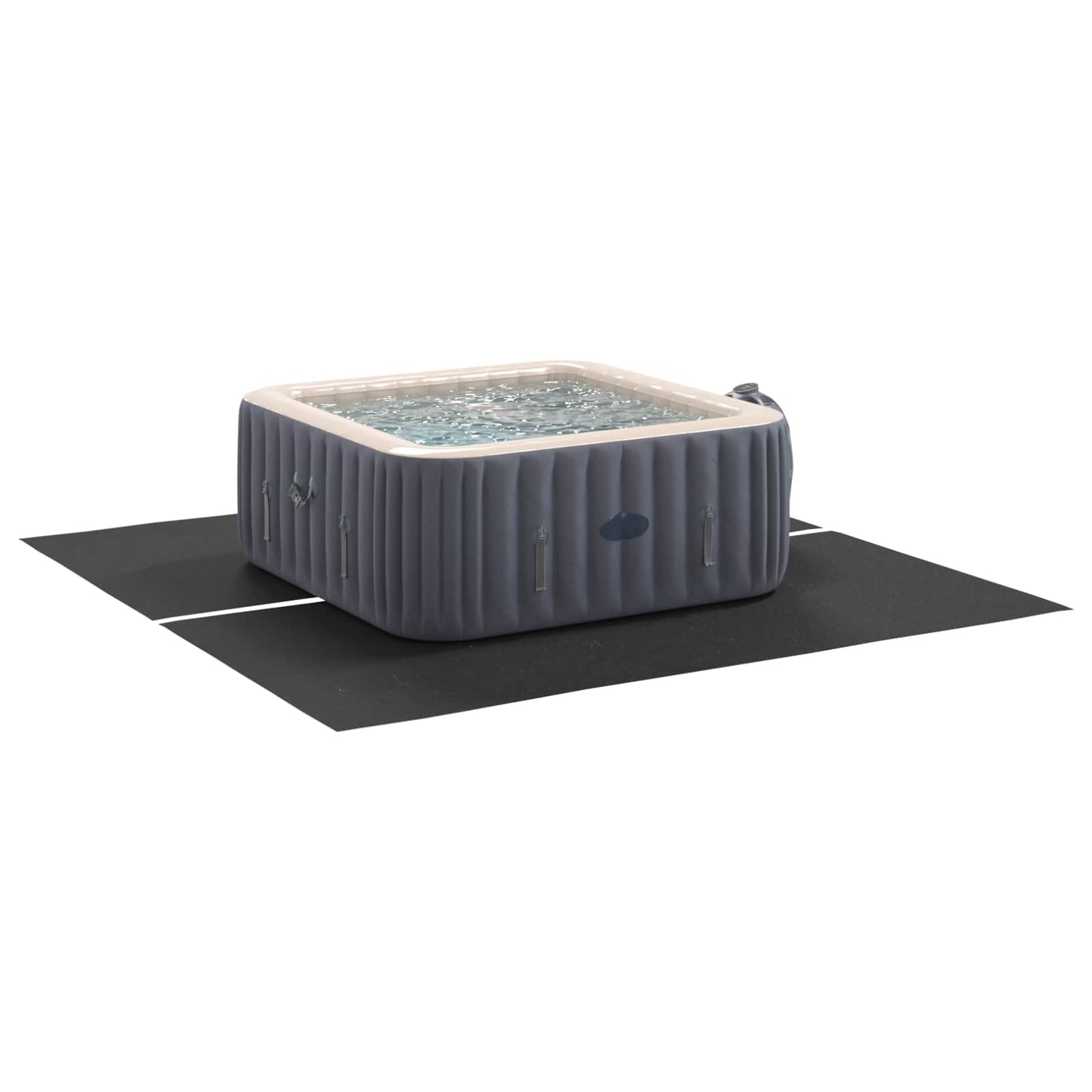 Zwembad Grondzeil 274 x 274 x 0,1 cm Niet-geweven Stof