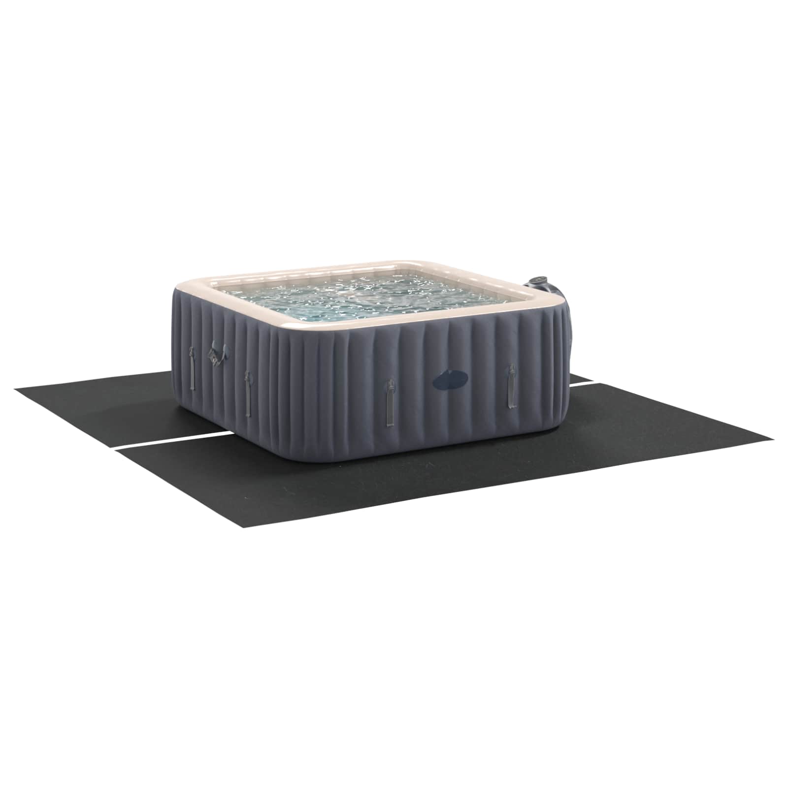 Zwembad Grondzeil 274 x 274 x 0,1 cm Niet-geweven Stof