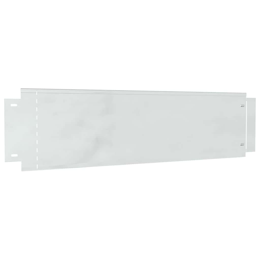 Gazonranden 5 pcs Zilver 100 x 25 x 0,07 cm