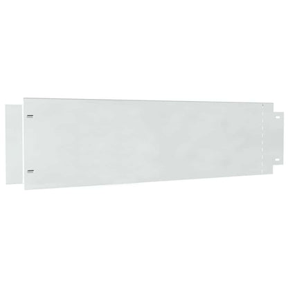 Gazonranden 5 pcs Zilver 100 x 25 x 0,07 cm